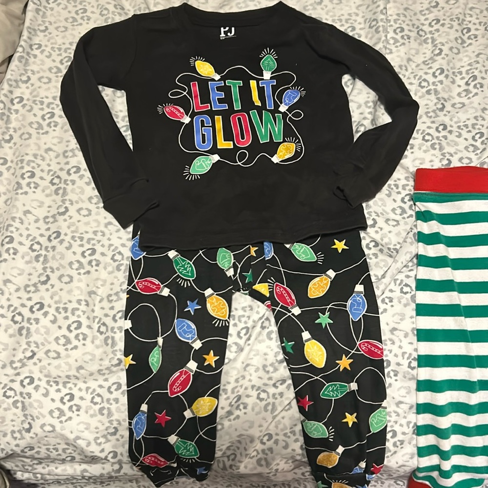 PJ Place Christmas Lights 2 Piece Pajama Set - 18-24 months